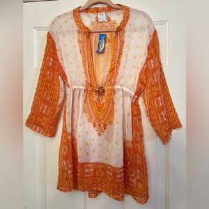 🧡 Rima Swim Bohemian Tunic